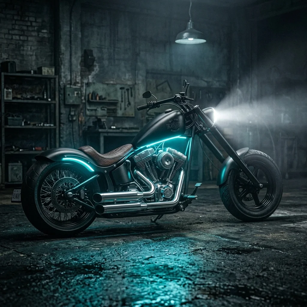 Stash Motor Chopper - Luces Encendidas